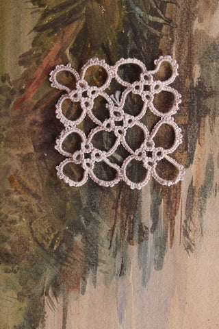 Sweet Hand Crocheted Panel