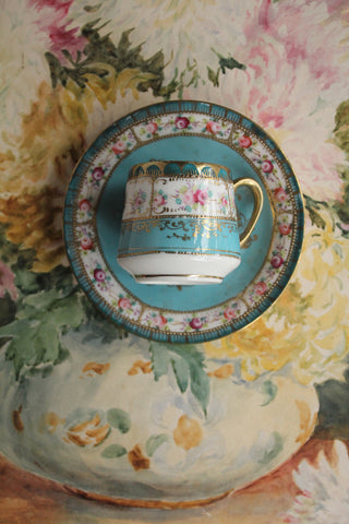 Sweet Japanese Small Cup and Saucer