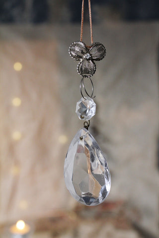 Brooch & Cut Glass Decoration - Patina - 8