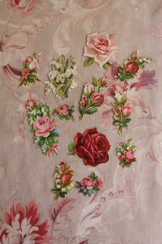 Old Decoupage Flowers - Set 3
