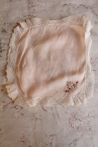 Lace, Silk and Embroidered Mat