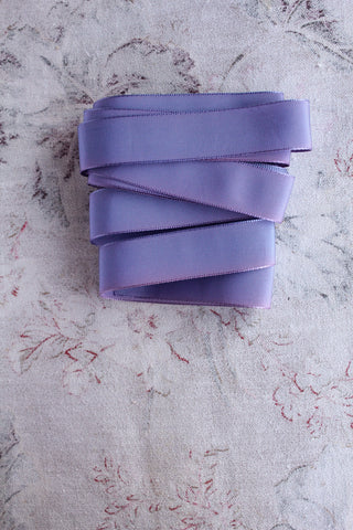 Vintage Milliners Ribbon - Delphinium
