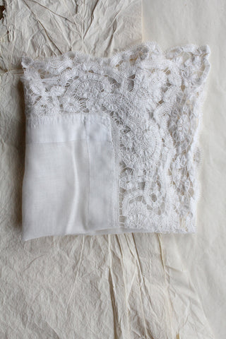 Gentle Antique Ladies Dress Handkerchief