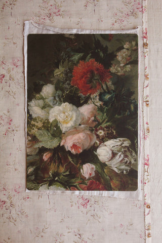 MANTLE CARD -  Medium - Dutch Flowers