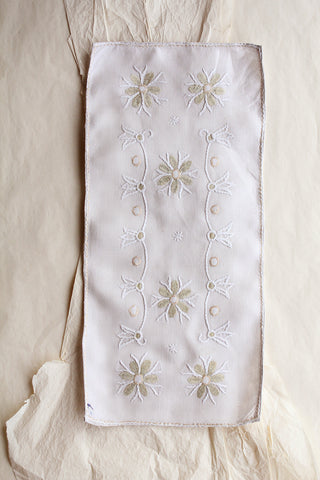 Hand Embroidered Panel
