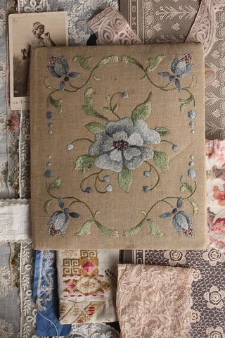 Hand Embroidered Folder