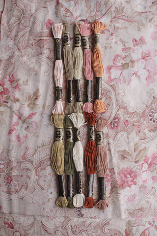 Bundle of Cotton Broderie Threads