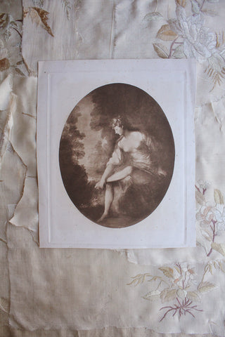 Old Engraving - Musidora