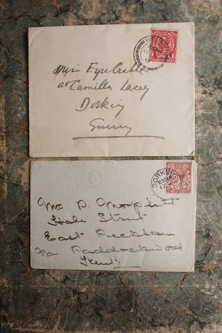 Beautiful Old Handwritten Envelopes - Pairing 2