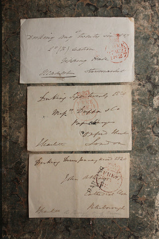 Beautiful Old Handwritten Envelopes/Slips