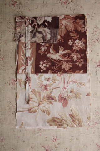Ensemble of Antique French Printed Floral Cottons - No.4