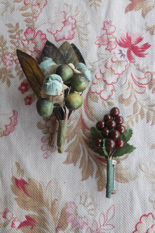 Antique Faded Mint Ostrich Feather