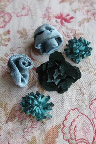 Antique Faded Mint Ostrich Feather