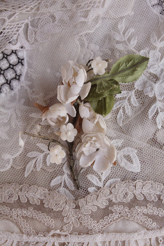 Old Silk & Velvet Corsage
