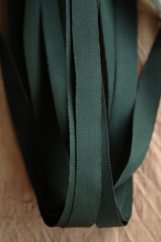 Vintage Milliner's Ribbon - Dark Tarragon