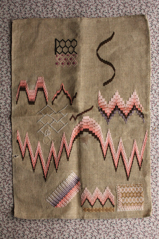 Exquisite sampler of Art Deco Needlepoint Stitches