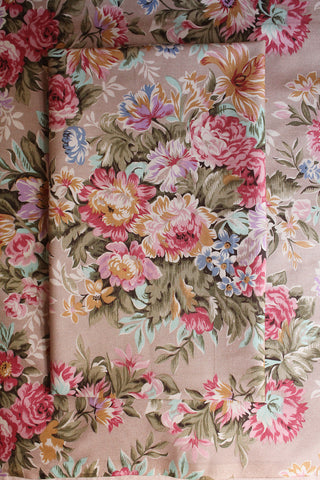 Vintage Dressmakers Floral Panel