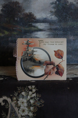 Old Greetings Card - 