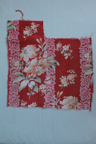 Antique French Cotton - Fragment 90