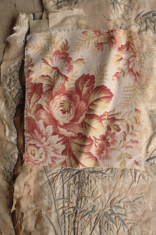 Small Panel of French Floral Cotton