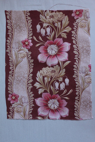 Old French Printed Cotton Panel (Q)