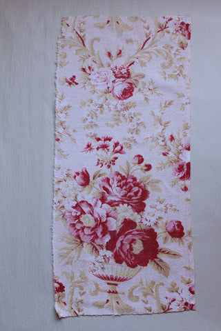 Old French Printed Cotton Panel (Q)