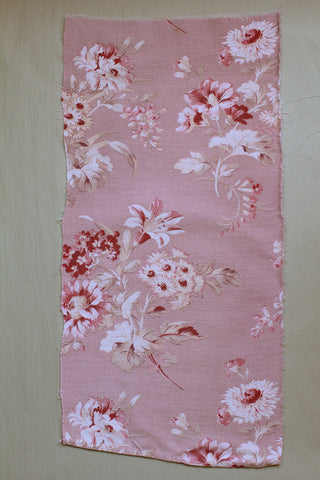 Old French Printed Cotton Panel (Q)