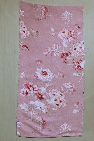 Old French Printed Cotton Panel (Q)