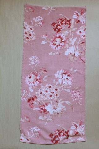 Old French Printed Cotton Panel (Q)