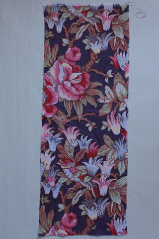 Old French Printed Cotton Panel (Q)