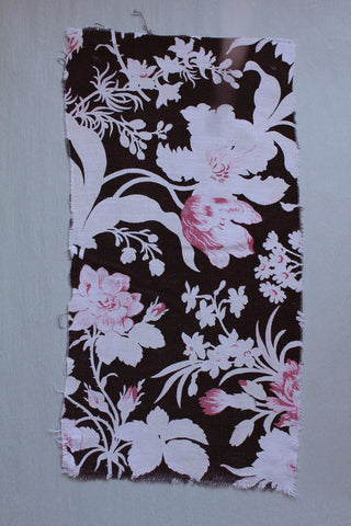 Old French Printed Cotton Panel (Q)