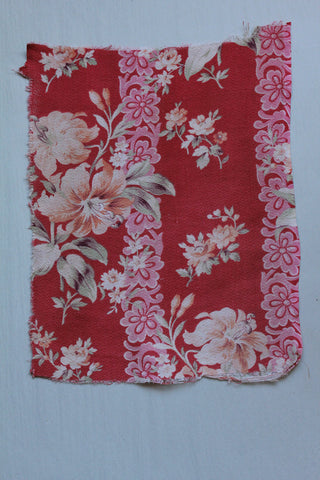 Antique French Cotton - Fragment 90