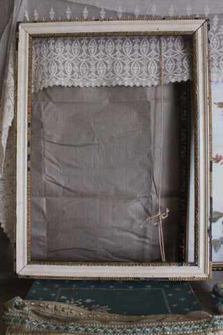 Old Chippy Edwardian Wooden & Plaster Frame