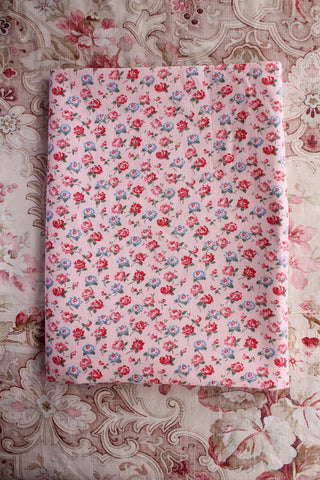 Vintage Reclaimed French Ditsy Rose Cotton - Size 2