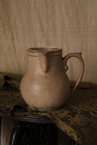 Sweet French Rustic Stoneware Jug