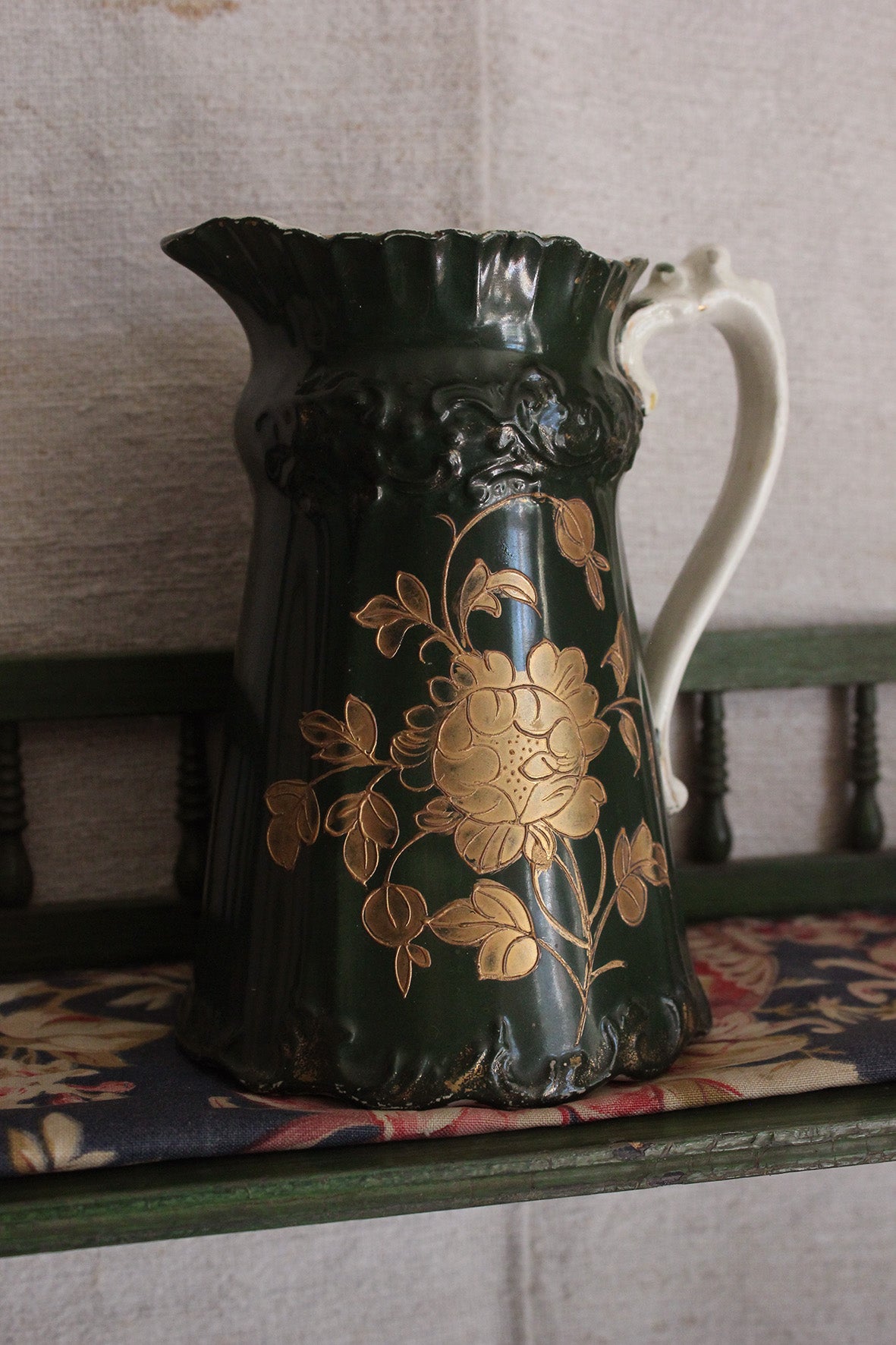 Old Victorian Water Pitcher
