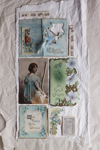 Reclaimed Panels from old Greetings Cards (collection 2)