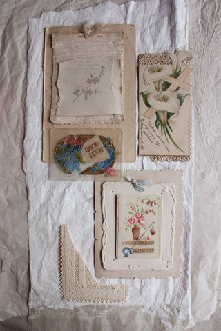 Reclaimed Panels from old Greetings Cards (collection 7)