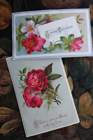 Old Reclaimed Greetings Card Panels - set 3