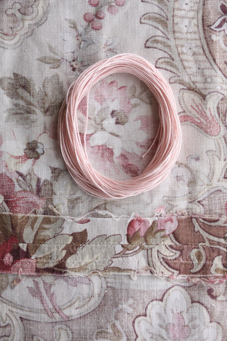Length of blush pink cotton