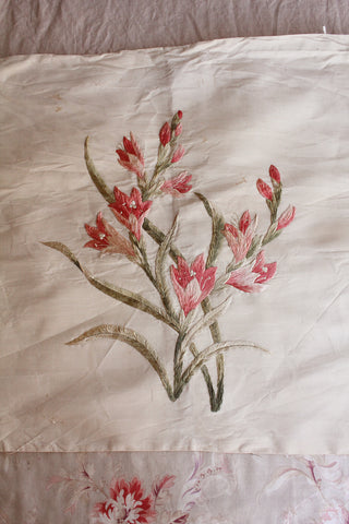 Reclaimed Hand Embroidered Panel
