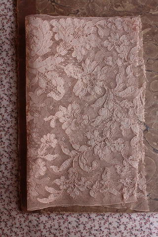 Beautiful Rare Twenties French Lingerie Lace - Example 12