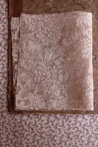 Beautiful Rare Twenties French Lingerie Lace - Example 14