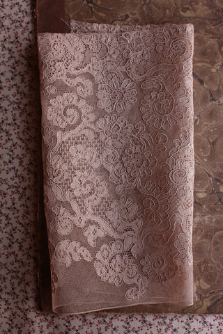 Beautiful Rare Twenties French Lingerie Lace - Example 22