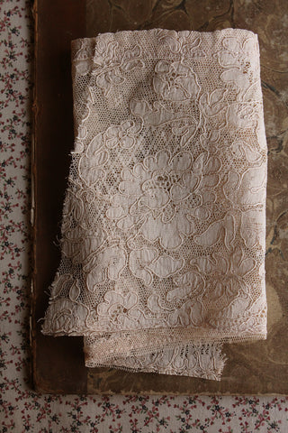 Beautiful Rare Twenties French Lingerie Lace - Example 7