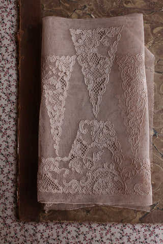 Beautiful Rare Twenties French Lingerie Lace - Example 1
