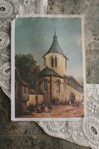 Vintage Italian Silk Print