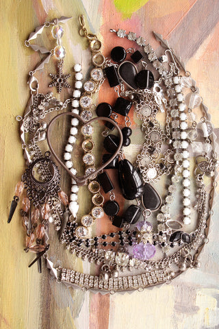 Vintage Jewellery Fragments - three