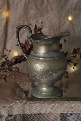 Old Brass/Plated Jug