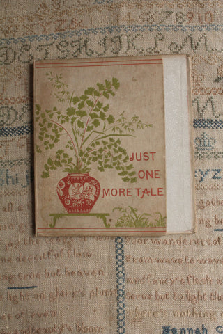 Old Reclaimed Book Cover - Just One More Tale